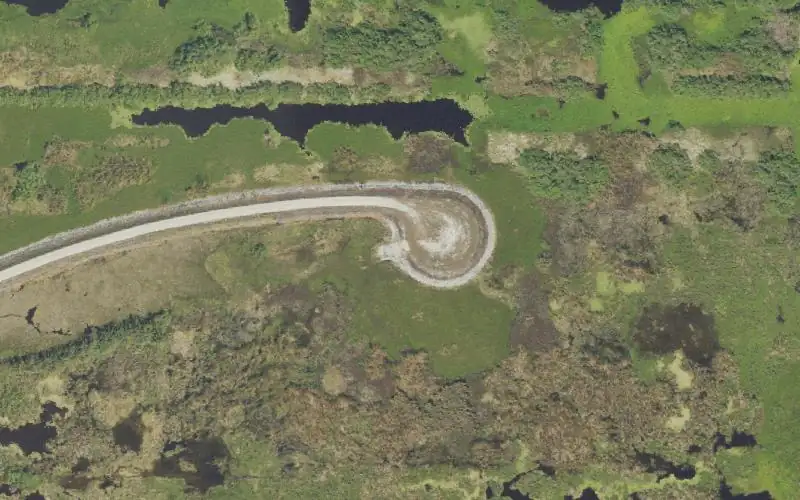 Aerial photo of the area around A-1 FEB Small Game Hunting Area Ramp #05, Palm Beach County