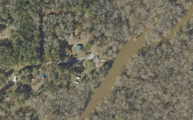 Aerial photo of the area around Berrian Lake Landing II, Walton County