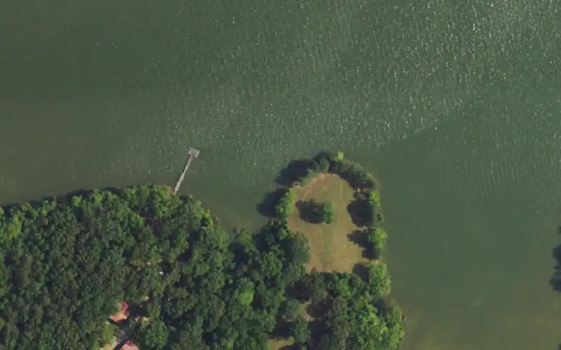Aerial photo of the area around Boyd's Branch, Calloway County