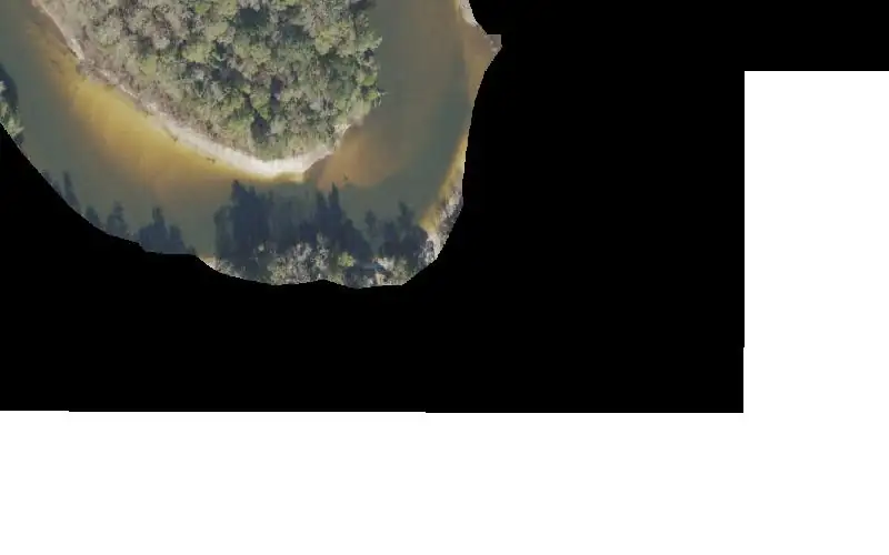 Aerial photo of the area around Eglin AFB - Gin Hole Landing (RESTRICTED ACCESS - PERMIT REQUIRED), Okaloosa County