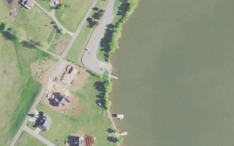 Aerial photo of the area around Frazier Park, Rhea County
