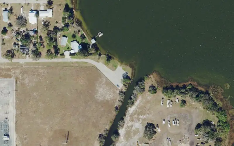 Aerial photo of the area around Lake Lotela North Public Boat Ramp - 3rd Street, Highlands County