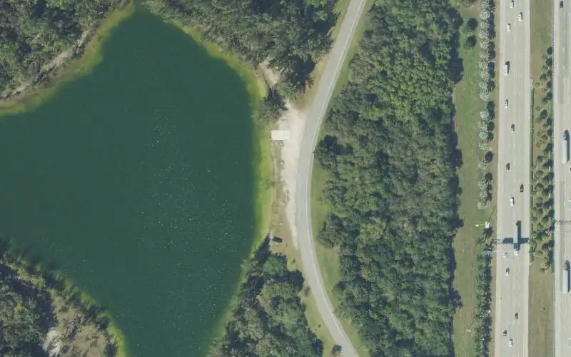 Aerial photo of the area around Markham Park - Personal Watercraft Recreation Area  LIMITED ACCESS SEE COMMENTS, Broward County