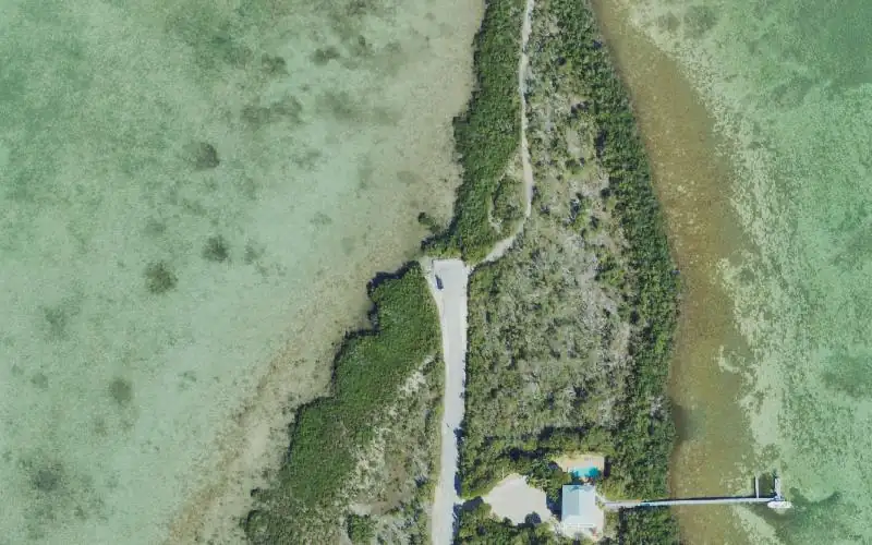 Aerial photo of the area around Niles Road Primitive Access Point (Shallow - Not Recommended), Monroe County