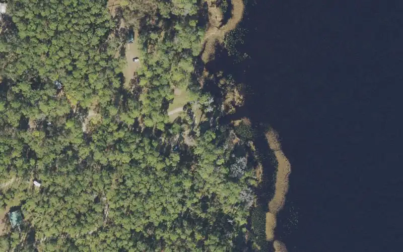 Aerial photo of the area around Ocala National Forest - Lake Dorr Recreation Area - Campground Ramp, Lake County