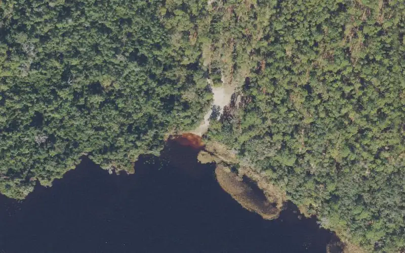 Aerial photo of the area around Ocala National Forest - Lake Dorr Undeveloped Access Site (4x4 Recommended), Lake County