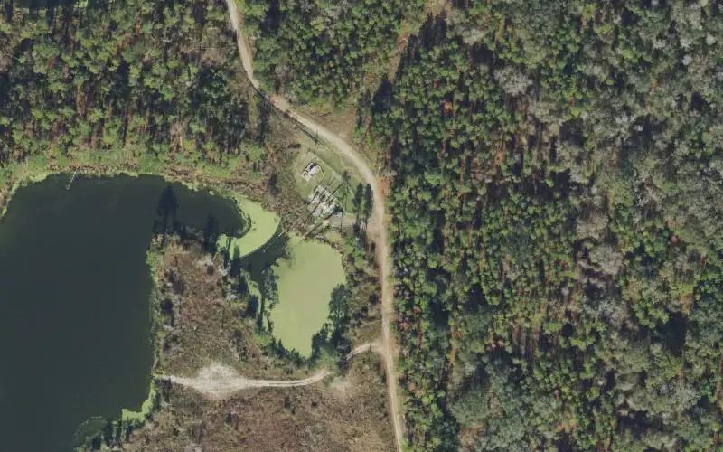 Aerial photo of the area around PotashCorp - Eagle Lake Fish Management Area Primitive Ramp #2 (No Gas Motors) DESTROYED, Hamilton County