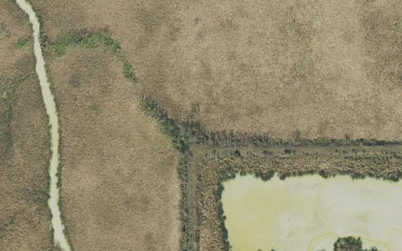 Aerial photo of the area around PotashCorp - White Springs Wildlife Management Area - Pond 8A West Duck Boat Launch, Hamilton County