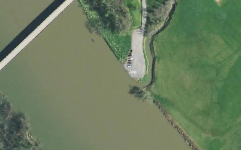 Aerial photo of the area around Rankin, Cocke County