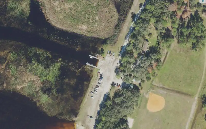Aerial photo of the area around St. Cloud - Ralph V. Chisholm Regional Park & Boat Ramp, Osceola County