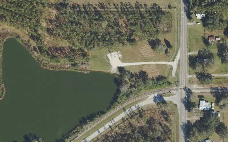 Aerial photo of the area around Tenoroc FMA - Lake B South, Polk County