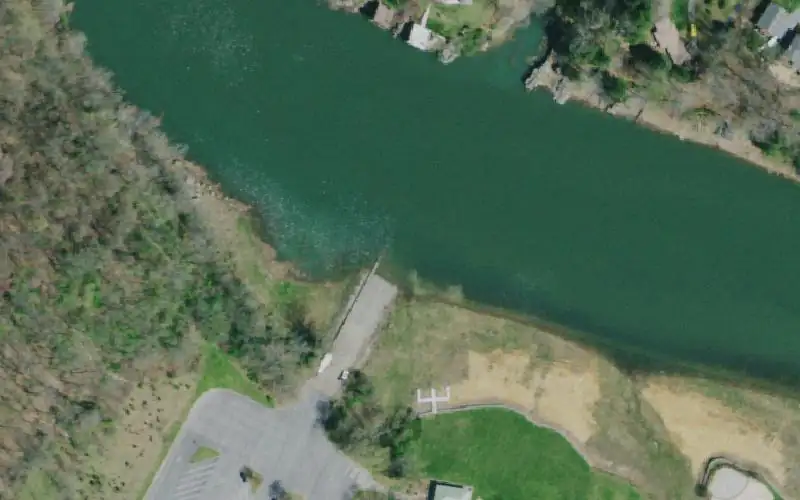 Aerial photo of the area around Winged Deer Park, Washington County